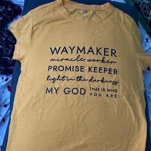 Yellow Godly Shirt💛